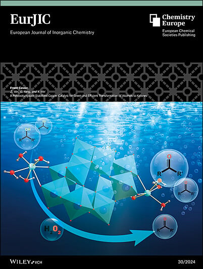 European Journal Of Inorganic Chemistry Chemistry Europe Wiley Online Library